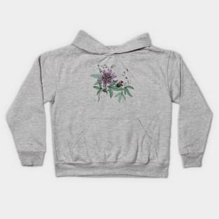 A Passion Fruit with Lilac Passions Kids Hoodie